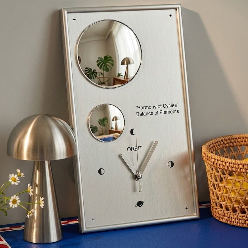 Luxury Lifestyle Photography - Magnetic Attraction Wall Clock Luxury Living
