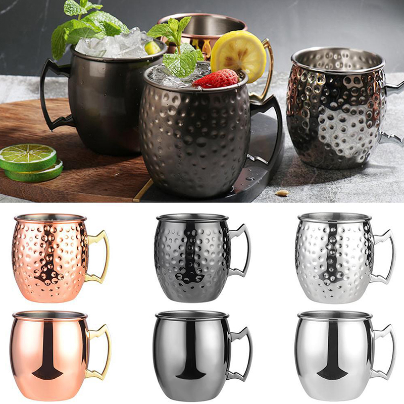 1Pcs 530ml Stainless Steel Mos - огляд і ціна Copper Cocktail Mug