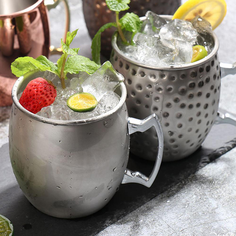 1Pcs 530ml Stainless Steel Mos - огляд і ціна Copper Cocktail Mug