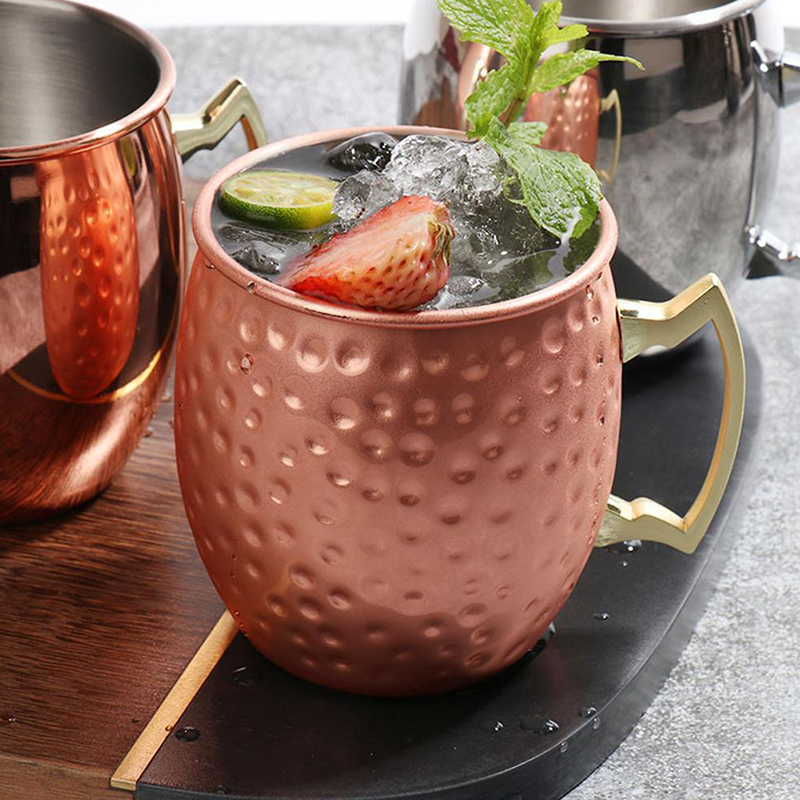 1Pcs 530ml Stainless Steel Mos - огляд і ціна Copper Cocktail Mug