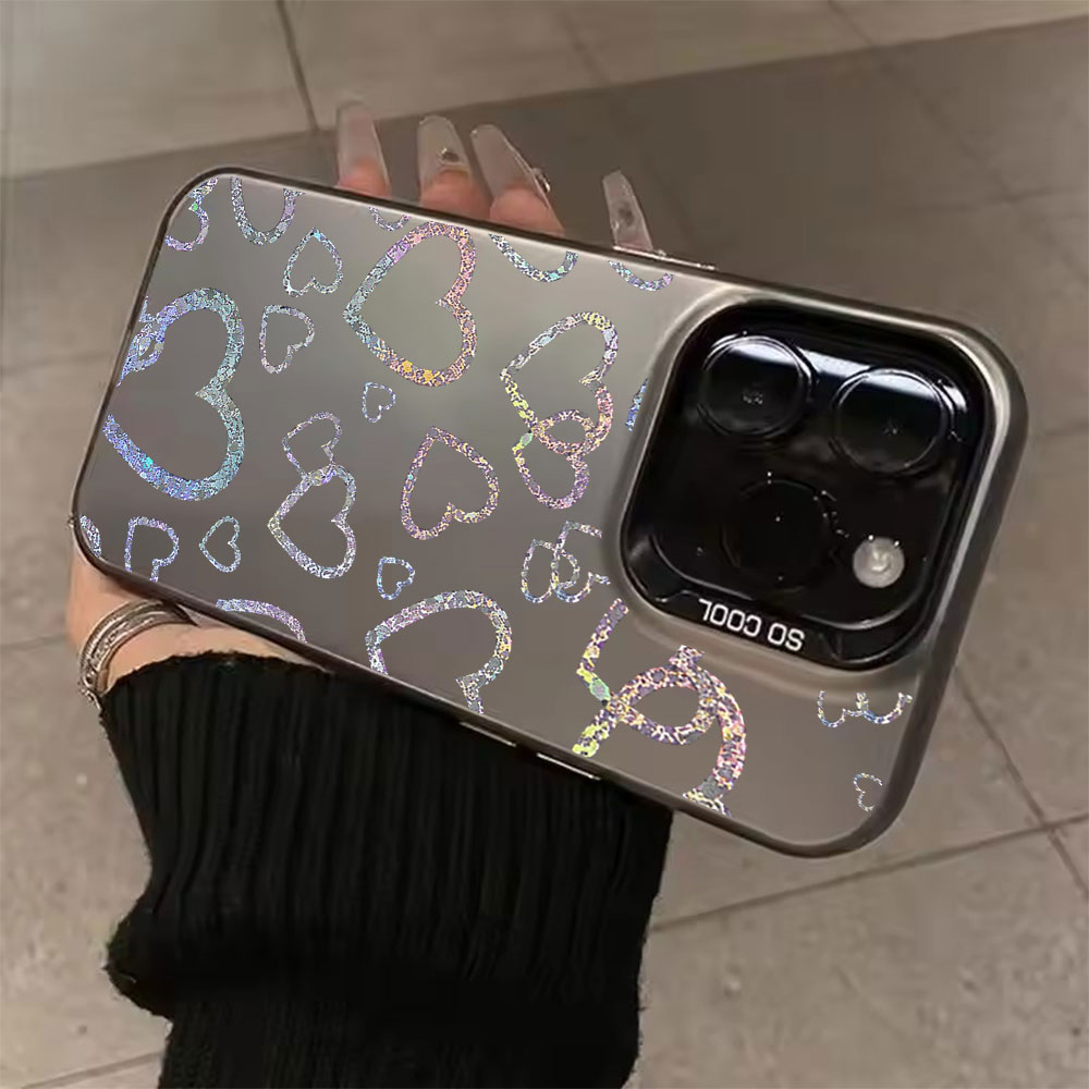 Colorful Heart Print Case For  - огляд і ціна Apple Iphone 15 Pro Max