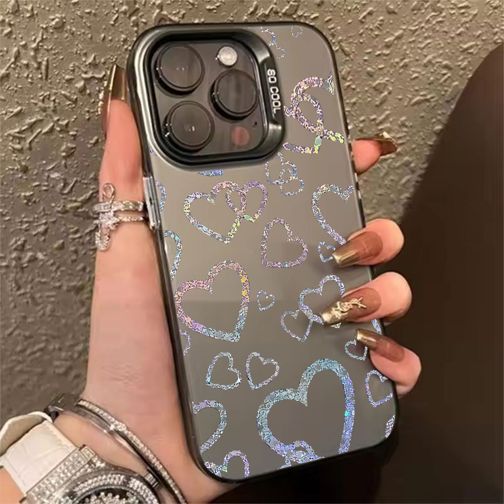 Colorful Heart Print Case For  - огляд і ціна Apple Iphone 15 Pro Max