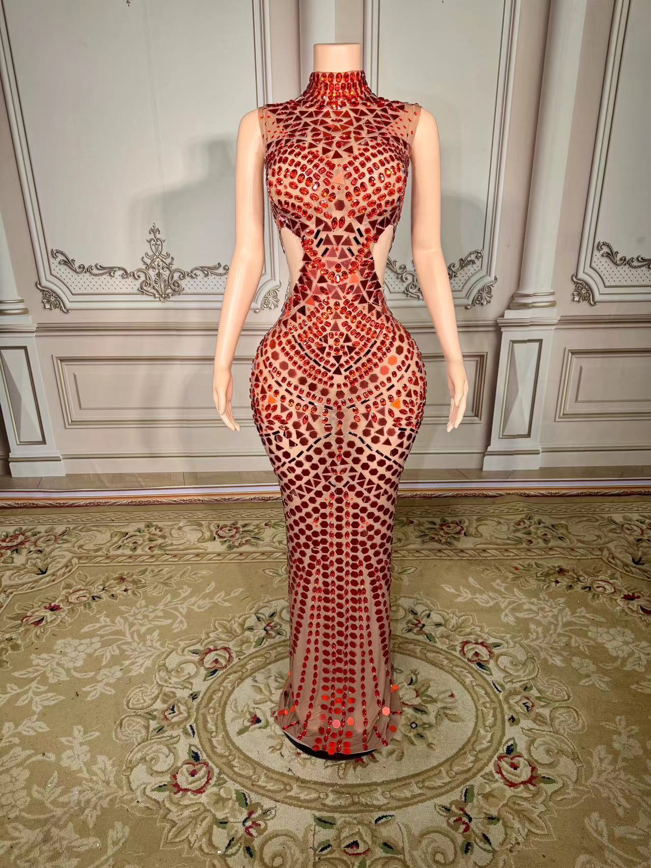 Luxury Mirror Rhinestones Long - огляд і ціна Luxury Lifestyle Photography