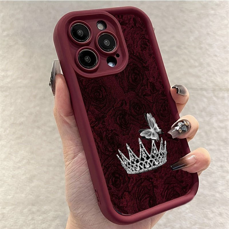 Phone Case Red Rose Silver Cro - огляд і ціна Apple Iphone 15 Pro Max