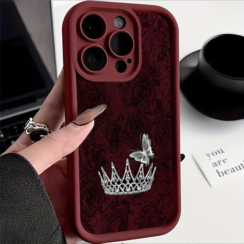 Phone Case Red Rose Silver Cro - огляд і ціна Apple Iphone 15 Pro Max