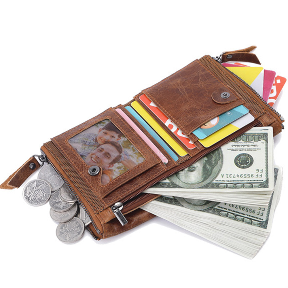 Men Wallets 100% Genuine Cow L - огляд і ціна Luxury Lifestyle Photography